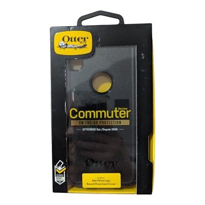 T8. OtterBox Commuter Case for Apple iPhone Xs Max (iPhone Large) - Black