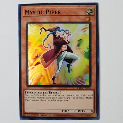 Mystic Piper - RA04-EN005 - NM - Super Rare - 1st ed - Yugioh