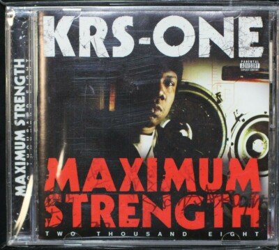 KRS-One ‎– Maximum Strength (Two Thousand Eight) Hole Punched