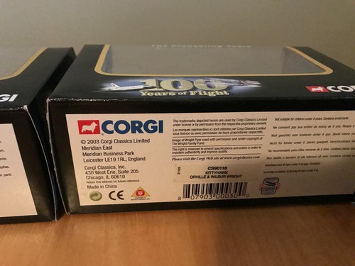 Corgi "100 Years of Flight" The Pioneering Years Set of Two - Picture 4 of 5