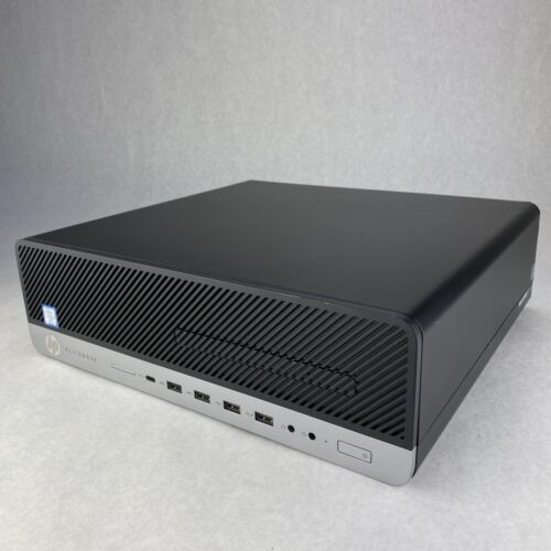 HP EliteDesk 800 G4 SFF Intel Six Core i5-8500 3.0GHz 16GB RAM No HDD OS READ