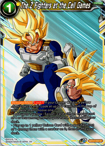 Oath of Z Ultimate Squad BT17-149 Secret Rare Dragon Ball Super