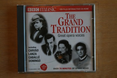 The Grand Tradition - Great Opera Singers - Caruso, Lanza   (Box C553)
