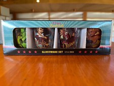 DC Comics Bombshells Shot Glass Set New in Box Wonder Woman Harley Quinn Poison