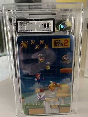 Mario Maker 2 Steelbook Nintendo Switch UKG 100 GEM no WATA no VGA