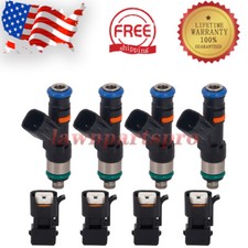 4x Fuel Injector Ev14 60lb 630cc For 2000-2005 Vw Golf Mk4 1.8t Turbo 0280158298