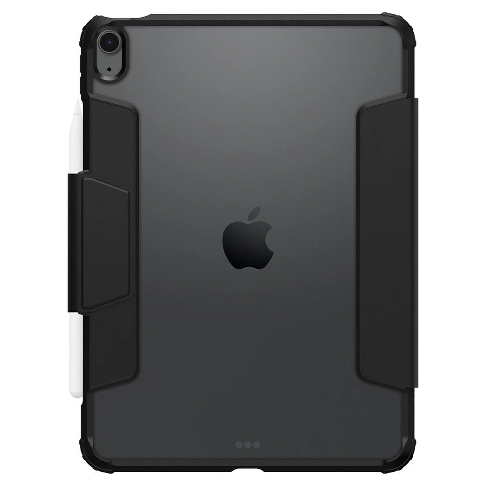 For iPad 10.2-inch | Spigen Ultra Hybrid Pro Built in Kickstand Clear Case - Image 2 of 4