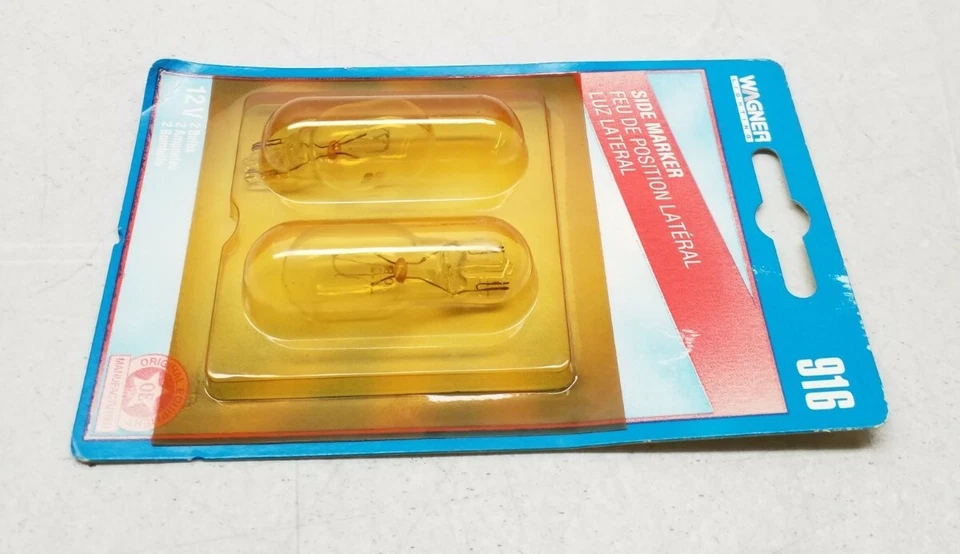 916 Wagner Bombillas Marcadoras Laterales Automotrices 12V Envío Gratis Devoluciones Gratuitas Foto 2 de 3