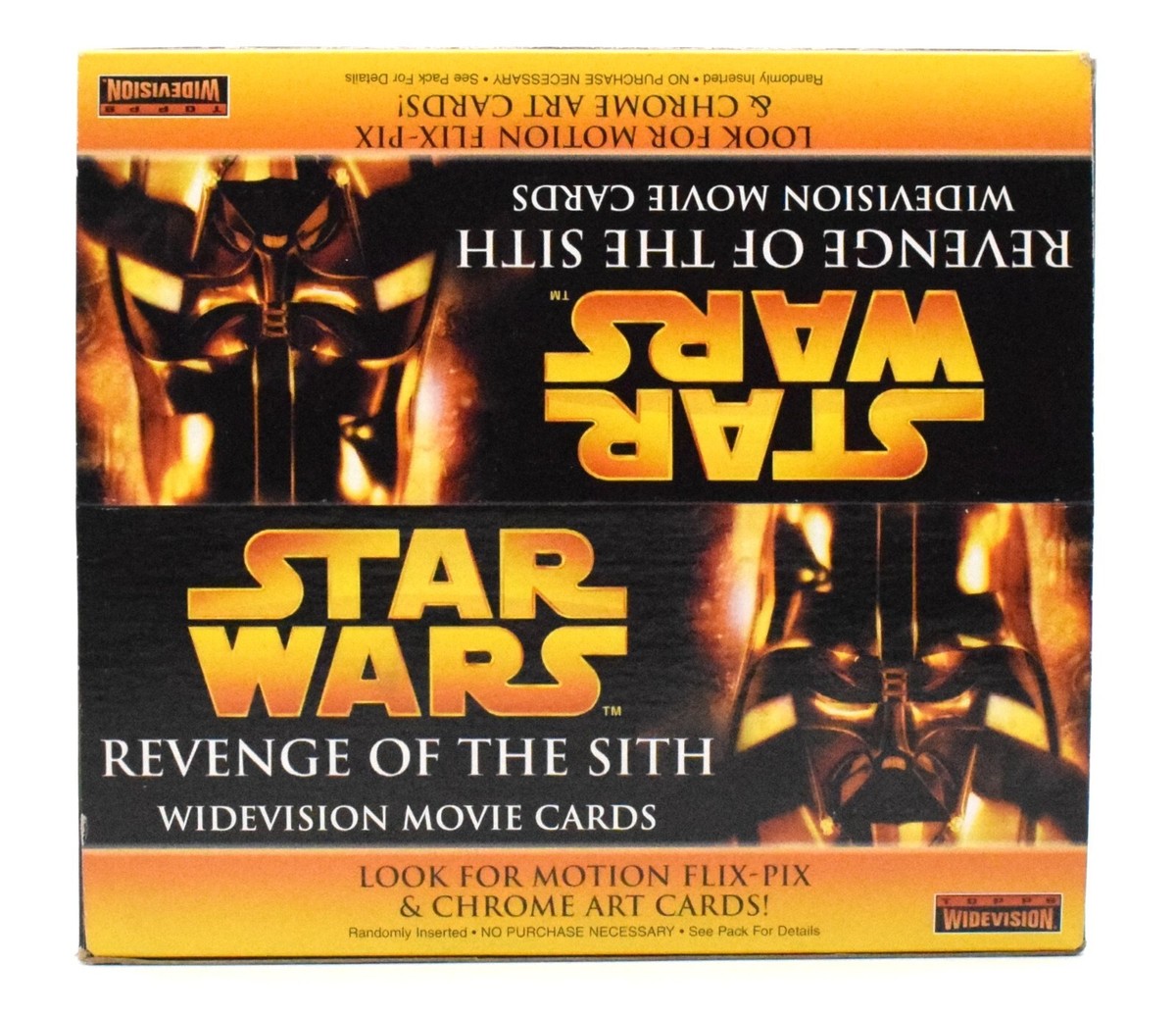 2005 Topps Star Wars Revenge of the Sith Widevision Movie Cards