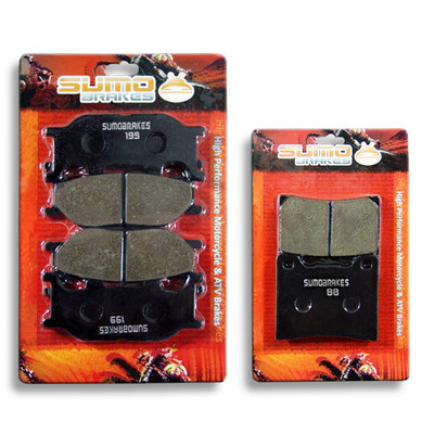 Yamaha F+R Brake Pads XV 1100 Virago (1999) XVS 1100 Drag Star (1999-2006)
