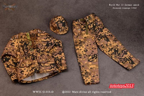 Marsdivine G-016D 1/6 Segunda Guerra Mundial Bata Alemana Ejército Hombre Soldado Ropa Traje Juguetes Conjunto - Imagen 4 de 5