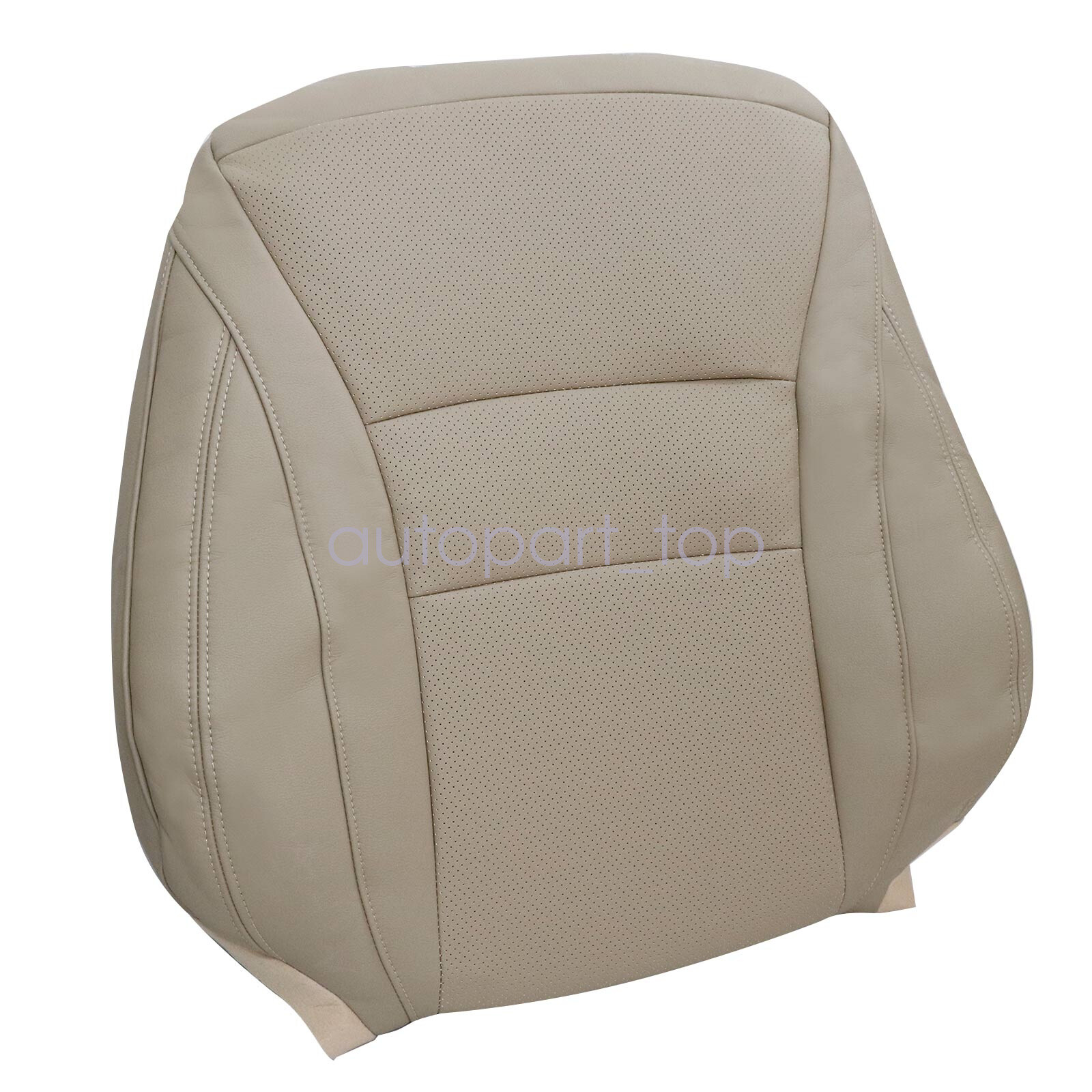 (Replacement) For 2013-2017 Honda Accord Bottom & Top Perforated Seat Cover Tan