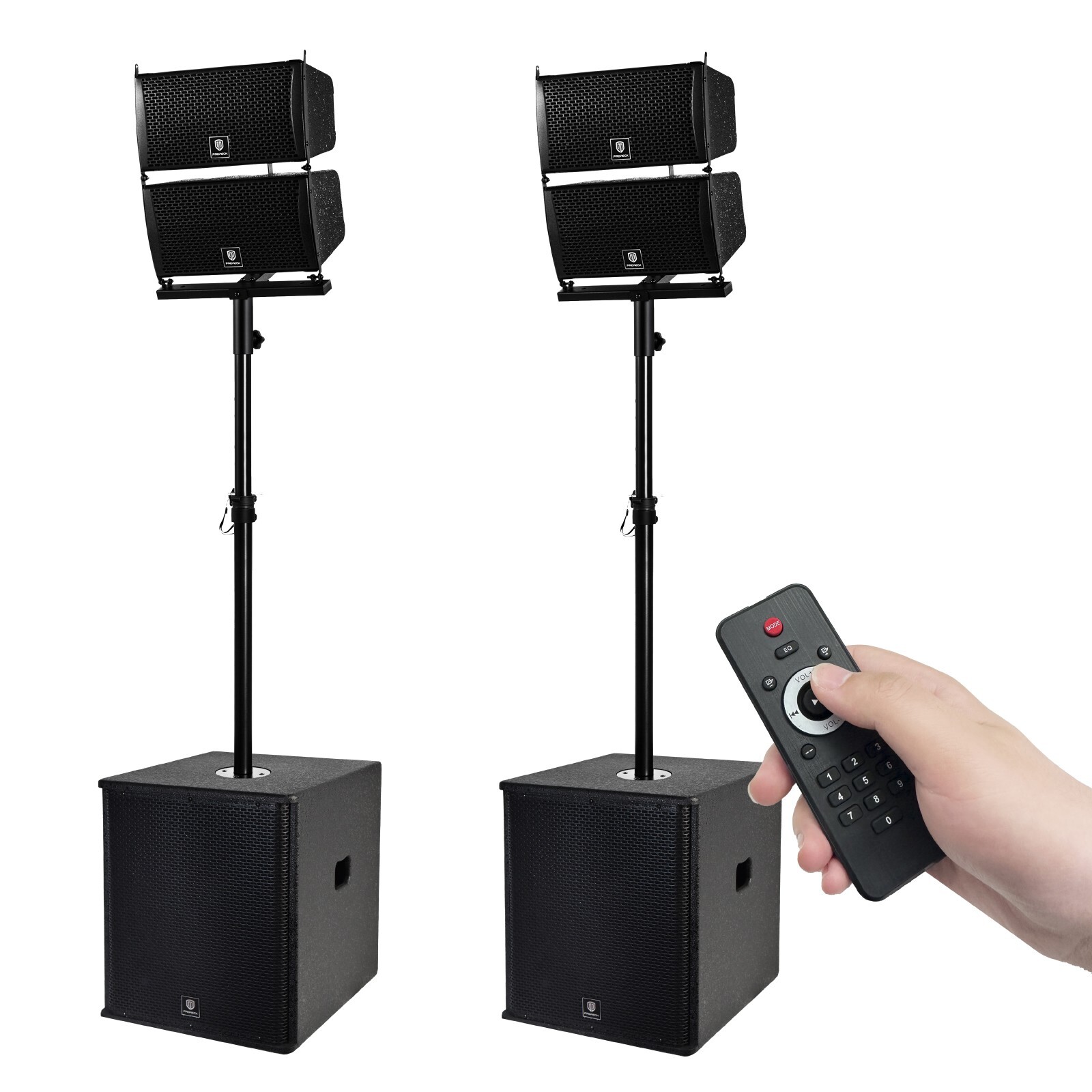 15 Inch 6000w Stereo Combo Set