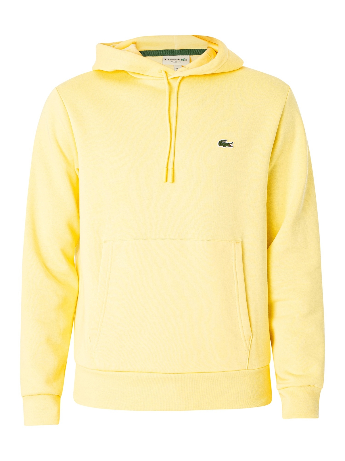 Lacoste Men's Logo Pullover Hoodie, Yellow | eBay