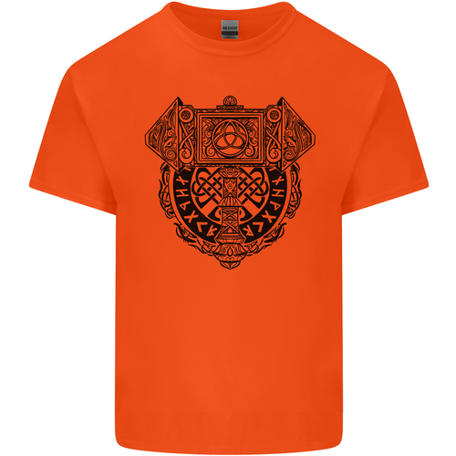 Mjolnir Thor Wikinger Hammer Kinder T-shirt Jungen Mädchen - Picture 35 of 61
