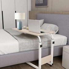 Portable Table Notebook Computer Adjustable Height Bedroom Sofa Bed Side Table