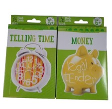 Lot of Flash Cards Money  Telling Time By Bendon NEW