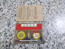 SCUDETTO URSS ALBUM CALCIATORI PANINI 1966-67 1967 ORIGINALE NUOVO CON VELINA