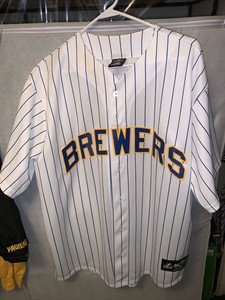 lucroy brewers jersey