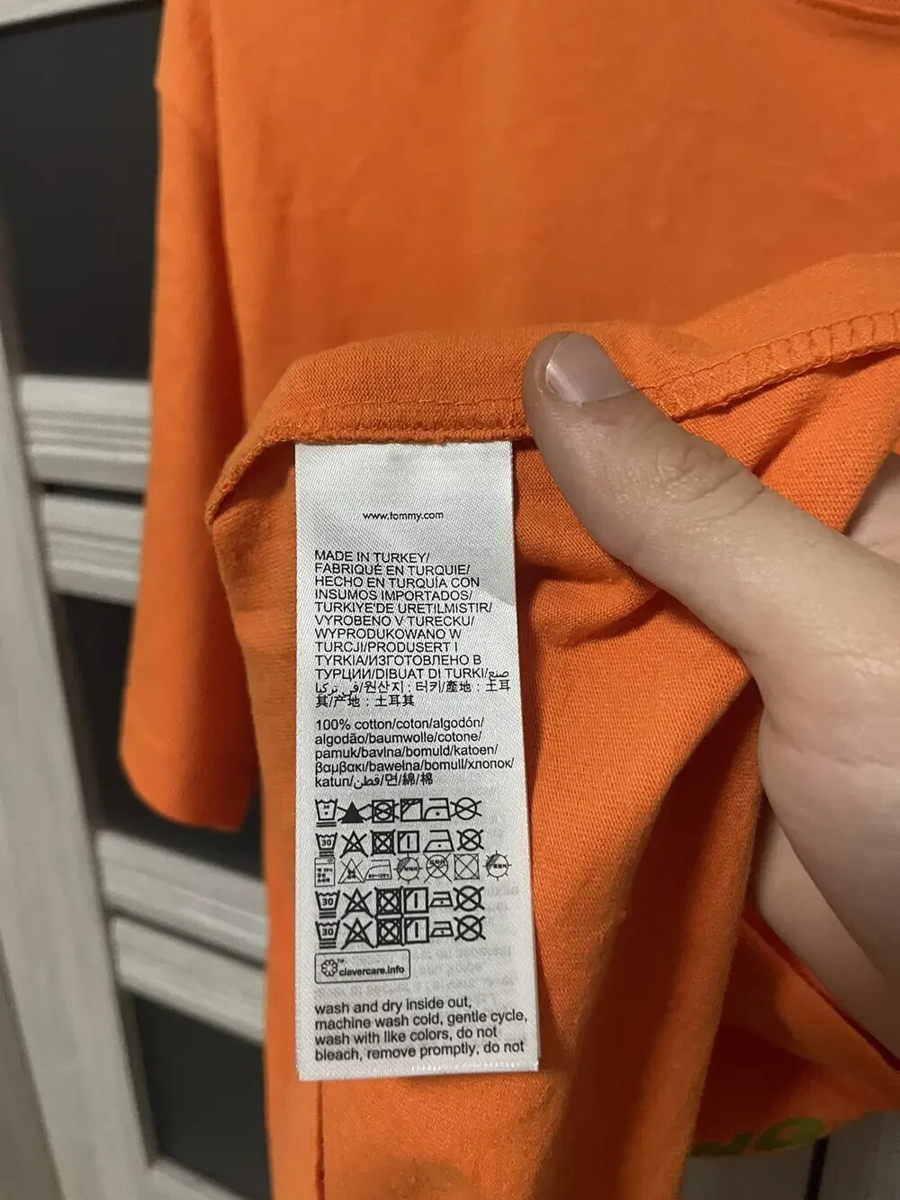 Martine Rose x Tommy Hilfiger Big Oversize T Shirt Tee Mans Size XL