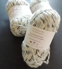 Knit Picks Shamrock 100% Peruvian Wool Reilly 3 Skeins 82 Yds / 50 New M 439