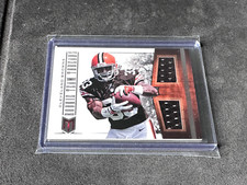 Trent Richardson 2012 Panini Momentum Rookie Team Threads Dual Jersey 048/199