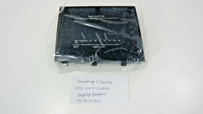 SAMSUNG SAM4S & SER-6500 6540 CASH REGISTER PLASTIC DISPLAY COVER