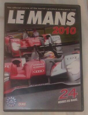 LE MANS 2010 DVD DISC LOOKS VERY GOOD RACING
