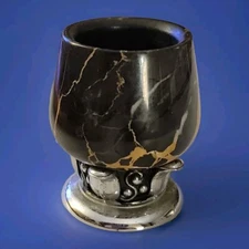 Vintage Ronson Nordic Marble and Chrome Smoking Cigarette Holder Newark,  NJ 