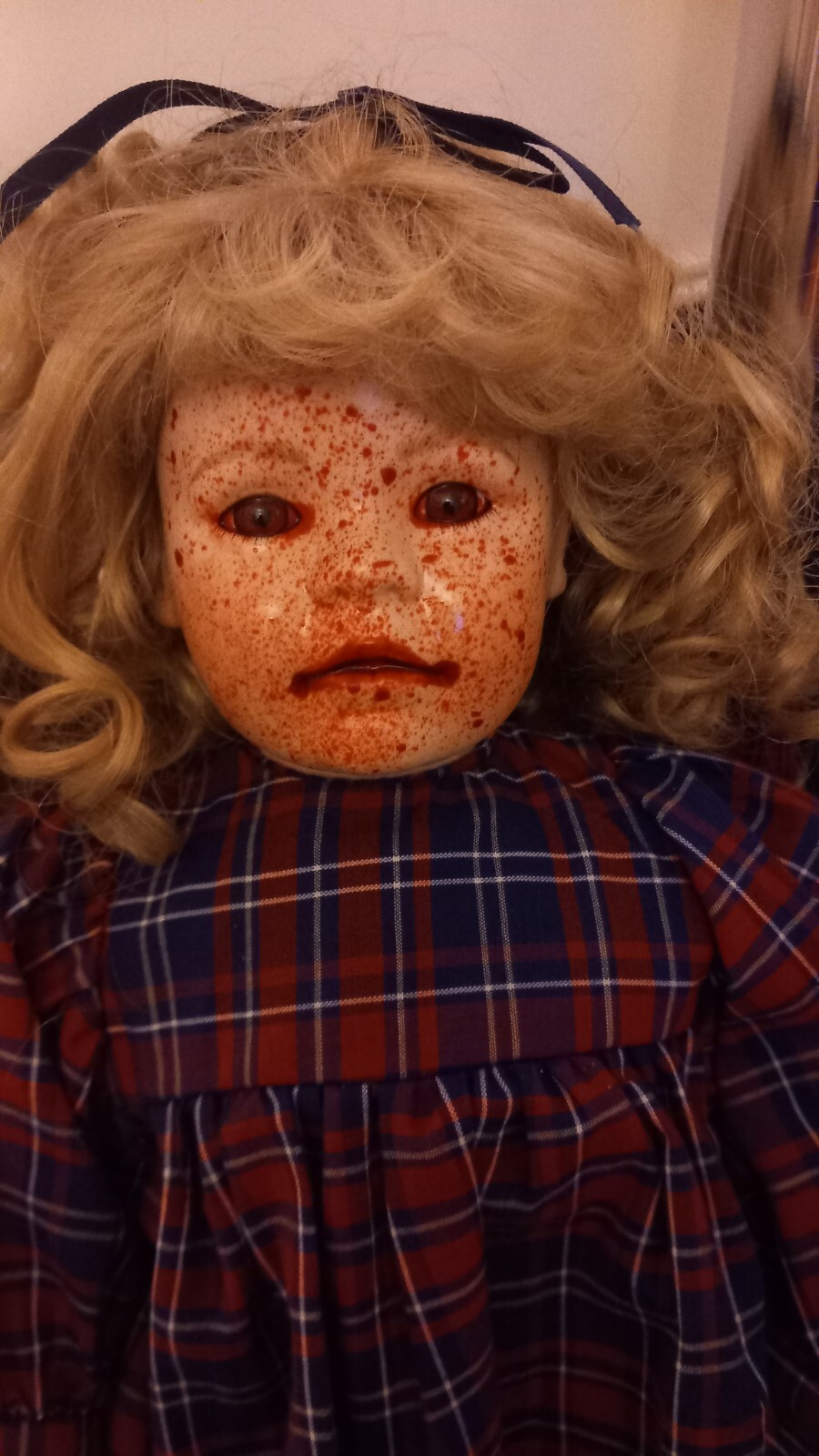 OOAK GOTHIC HORROR DOLL CREEPY HALLOWEEN PROP eBay