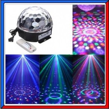 Lampada Luce LED Stroboscopica Effetti Strobo Palla da Discoteca Disco USB SD