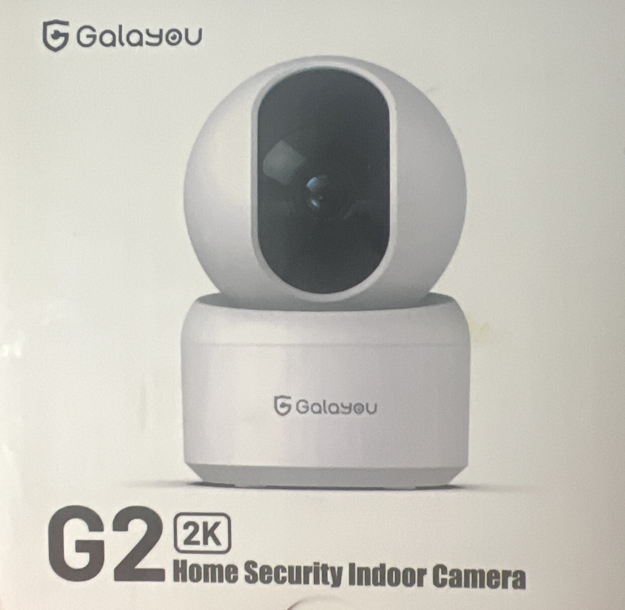 Indoor Security Camera 2K, Galayou Pet Camera, 360 Degree Wifi Home Security Cam-image