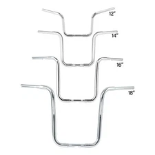 12''/14''/16"/18'' Ape Hanger 1 1/4" Handlebar Fit For Harley Heritage Softail