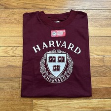 NWT Vintage 80s Champion Harvard University Tee T-Shirt XL Made In USA NEW
