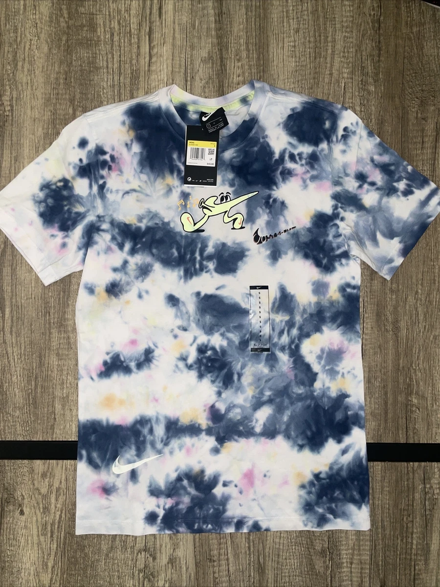 Nike Men s NSW Festival Graphic Tie Dye T Shirt DJ5302 492 Size SMALL NWT