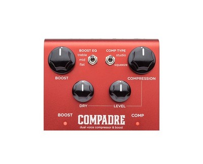 Strymon Compadre Dual Voice Compressor and Boost - Used