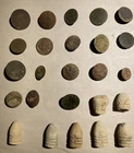 25 Civil War Relics from the Battle of Bull Run Area Eagle & Flat Buttons