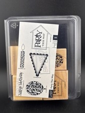 Stampin  Up Party This Way 118744 Rubber Cling Stamp