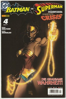   BATMAN & SUPERMAN PRÄSENTIEREN: IDENTITY CRISIS #4 COMICHEFT NEUW TOP Z0-1