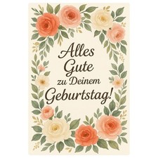 Plaque d'anniversaire plaque en tôle | 20 x 30 cm | plaque décorative cadeau ...