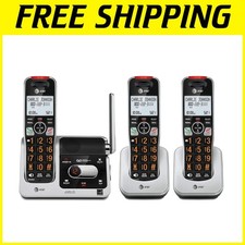 DECT 6.0 3-Handset Cordless, Caller ID Announce
