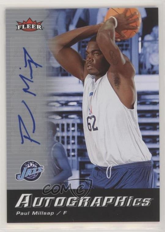 Paul Millsap #A-PM 2006-07 Fleer Basketball Autographics