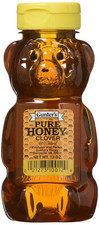 Pure Clover Honey Bears, 12 Oz Pack of 4