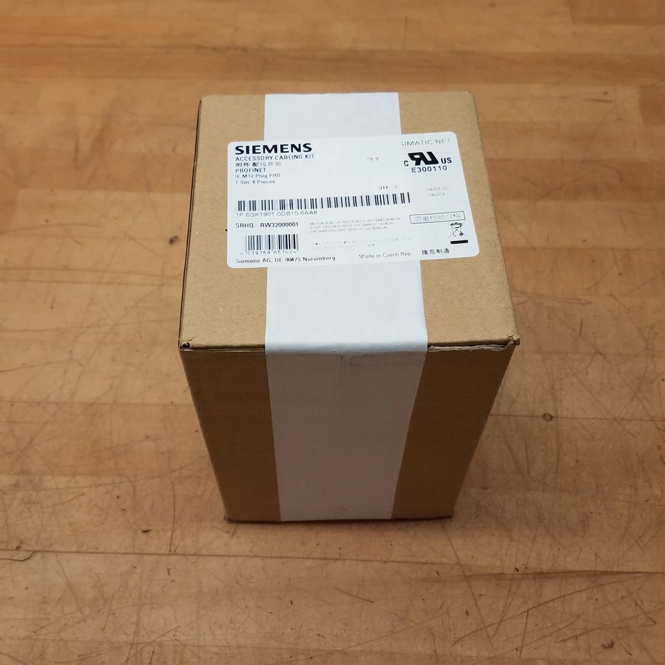 Conector enchufable Siemens 6GK1901-0DB10-6AA8 M12, toma de cable 180° - NUEVO Foto 4 de 4