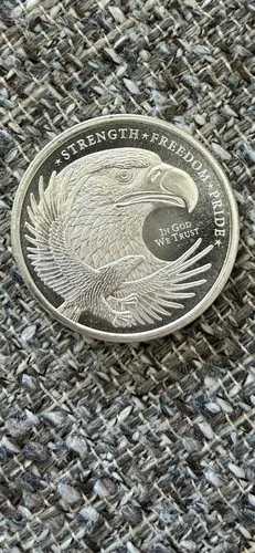 Silver - 1/2 oz Eagle Round BU Coin (Golden State Mint)