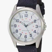  NEW CITIZEN Q Q Falcon QB38-314 Men  s White  Navy Watch Fr/s