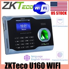 ZKTeco U160 Based Time Clock Biometric Fingerprint Time Attendance Machine