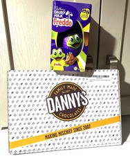Chocolate package Danny’s luxury choc Egg shaped chunky Bar&freddo Easter Egg