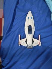 LEGO DC Comics Super Heroes Darkseid Invasion Set 76028 (no minifigures).