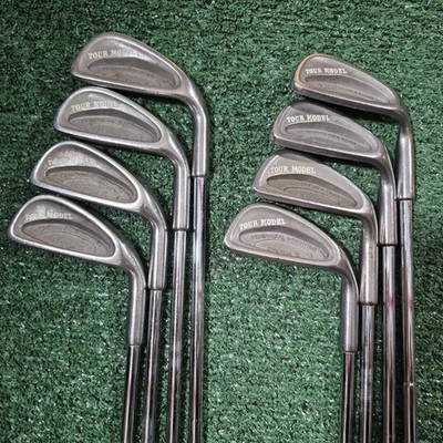Tour Model System II Irons Set 3-PW Peripheral Weighting Steel Shaft Regular RH